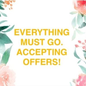 IM ACCEPTING ALL OFFERS!!!! within reason and, I'm not saying NO!!!!